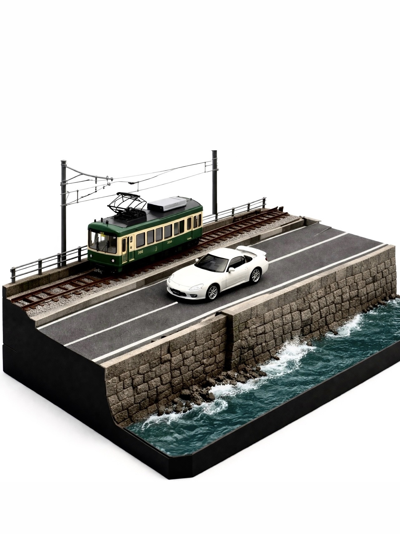 海边场景模型